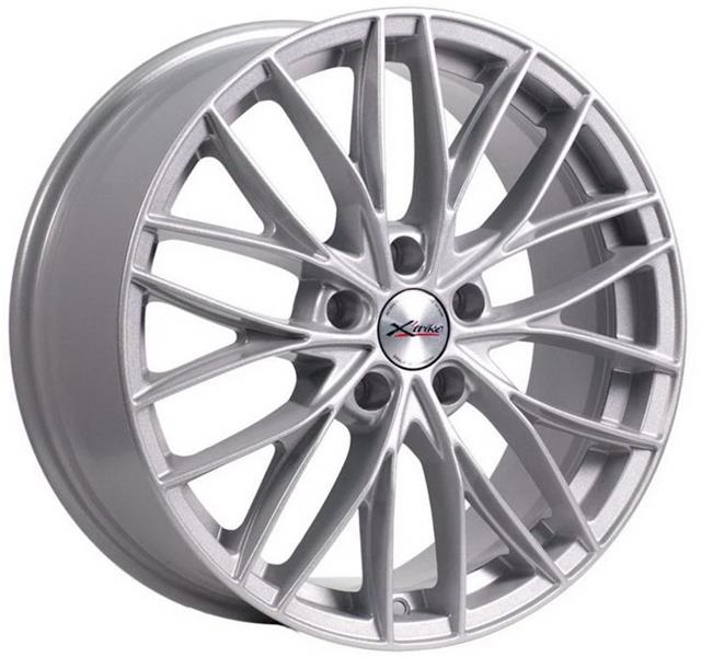 Диски X'trike X-130 7.5 х 18 5*114,3 Et: 45 Dia: 67.1 классический серебристый цвет