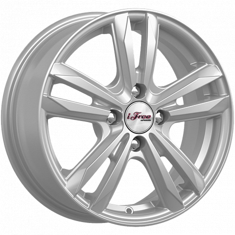 Диски iFree Маскот 6 х 15 4*100 Et: 46 Dia: 54.1 классический серебристый цвет
