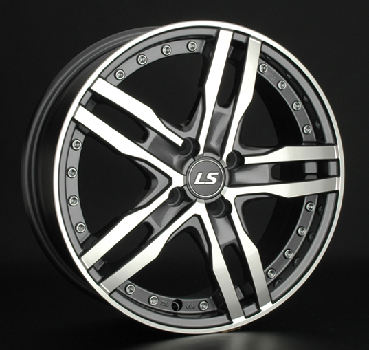 Диски LS wheels LS 356 7 х 17 5*114,3 Et: 40 Dia: 73.1 серый с полировкой