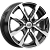 Диски Wheels UP Up122 6 х 15 4*98 Et: 35 Dia: 58.5 черный с проточкой глянцевый