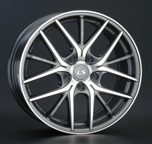 Диски LS wheels LS315 7 х 17 5*112 Et: 45 Dia: 57.1 серый с полировкой