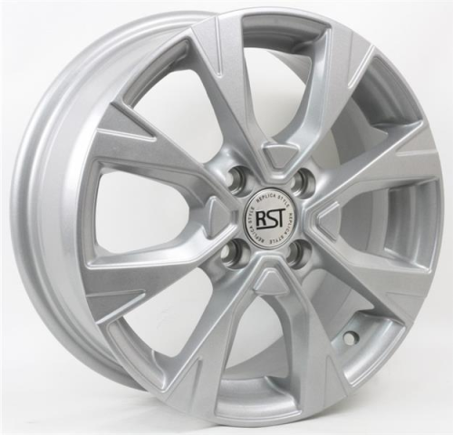 Диски RST R045 6 х 15 4*100 Et: 40 Dia: 56.6 серебро с полированным ободом