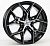 Диски RST R139 7.5 х 19 5*108 Et: 47 Dia: 60.1 черный с проточкой глянцевый