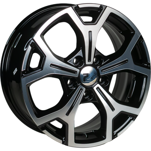 Диски RPLC SK249 6.5 х 16 5*112 Et: 46 Dia: 57.1 черный с проточкой глянцевый
