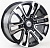 Диски RST R107 7.5 х 17 6*139,7 Et: 30 Dia: 106.1 черный с проточкой глянцевый
