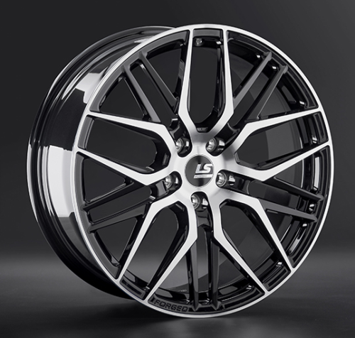 Диски LS Forged FG04 8 х 18 5*108 Et: 45 Dia: 63.3 черный полностью полированный