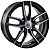 Диски RST R076 6 х 16 5*114,3 Et: 43 Dia: 67.1 черный с проточкой глянцевый