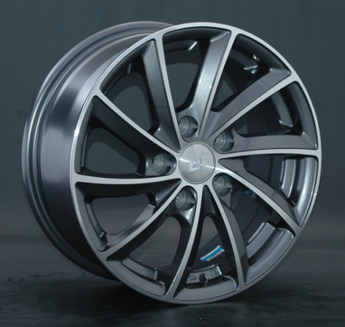 Диски LS wheels LS276 6.5 х 15 4*100 Et: 40 Dia: 73.1 серый с полировкой