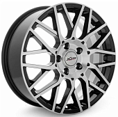 Диски X'trike X-131 7 х 17 5*100 Et: 40 Dia: 57.1 черный с проточкой глянцевый