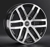 Диски LS wheels LS 1279 8.5 х 17 6*139,7 Et: 30 Dia: 106.1 черный полностью полированный