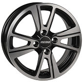 Диски AERO V2027 5.5 х 14 4*100 Et: 38 Dia: 67.1 черный с проточкой глянцевый