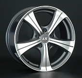 Диски LS wheels LS202 6.5 х 15 5*110 Et: 35 Dia: 65.1 серый с полировкой