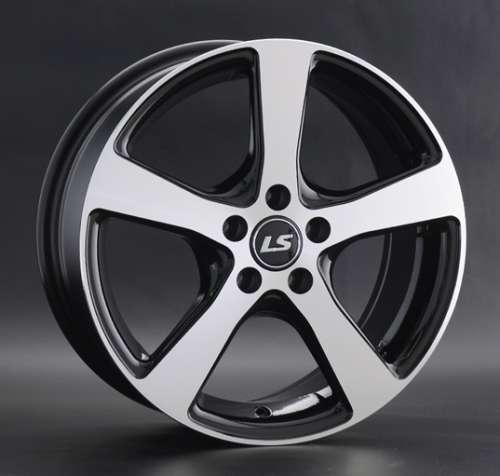 Диски LS wheels LS 956 7 х 17 5*112 Et: 40 Dia: 57.1 черный полностью полированный