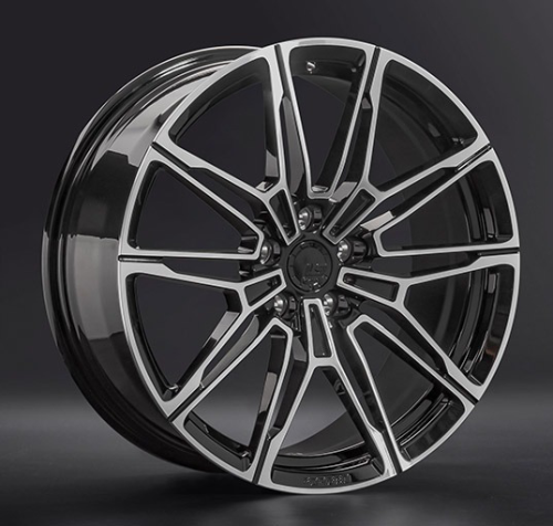 Диски LS Forged FG45 9 х 19 5*112 Et: 44 Dia: 66.6 черный полностью полированный