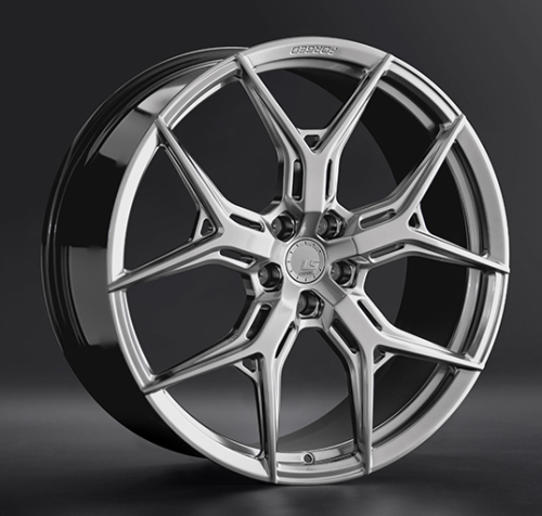 Диски LS Forged FG14 10.5 х 21 5*114,3 Et: 48 Dia: 67.1 черный полностью полированный