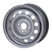 Диски Eurodisk 14005 5.5 х 14 4*100 Et: 35 Dia: 57.1 классический серебристый цвет