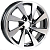Диски RST R055 6 х 15 4*98 Et: 33 Dia: 58.6 черный с проточкой глянцевый