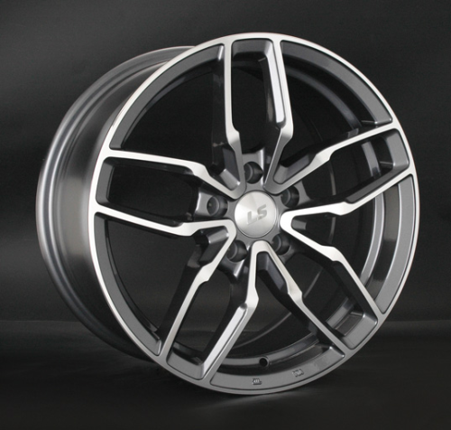 Диски LS wheels LS 790 8 х 18 5*114,3 Et: 40 Dia: 73.1 серый с полировкой