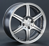 Диски LS wheels LS176 6.5 х 16 4*114,3 Et: 45 Dia: 73.1 серый с полировкой