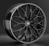 Диски LS wheels FlowForming RC69 8.5 х 19 5*114,3 Et: 45 Dia: 67.1 черный с полированным ободом