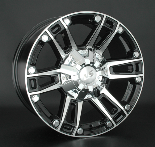 Диски LS wheels LS558 8 х 17 6*139,7 Et: 30 Dia: 100.1 черный полностью полированный