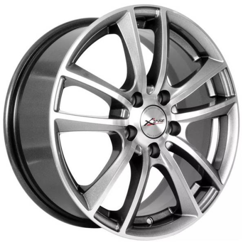 Диски X'trike X-116 6.5 х 16 5*114,3 Et: 45 Dia: 60.1 серый с полировкой