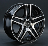 Диски LS wheels LS802 6.5 х 15 5*114,3 Et: 39 Dia: 73.1 черный полностью полированный
