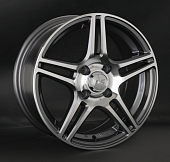 Диски LS wheels LS 770 7.5 х 17 5*100 Et: 45 Dia: 73.1 серый с полировкой