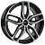 Диски N2O V2200 6.5 х 17 5*114,3 Et: 45 Dia: 54.1 черный с проточкой глянцевый