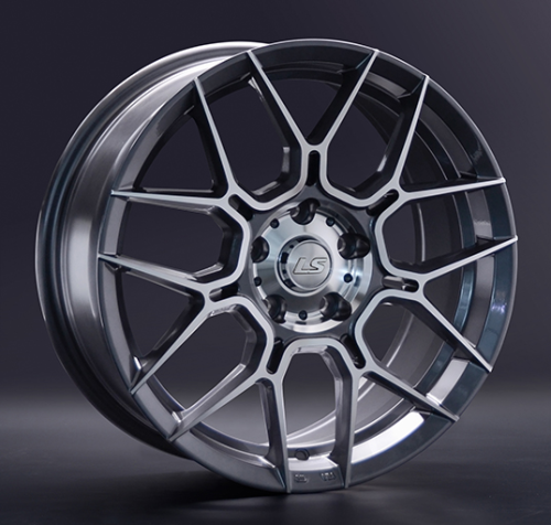 Диски LS wheels LS1265 7.5 х 17 5*112 Et: 40 Dia: 66.6 серый с полировкой