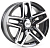 Диски RST R238 8 х 18 6*139,7 Et: 25 Dia: 100.1 черный с проточкой глянцевый