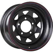 Диски Off-Road-Wheels Black 8 х 16 5*139,7 Et: -19 Dia: 110.1 