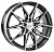 Диски RST R218 7.5 х 18 5*108 Et: 45 Dia: 63.3 черный с проточкой глянцевый