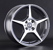 Диски LS wheels LS 833 7 х 16 4*100 Et: 42 Dia: 60.1 серый с полировкой