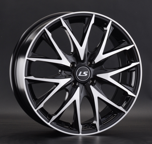 Диски LS wheels LS 916 6.5 х 17 4*100 Et: 41 Dia: 60.1 черный полностью полированный