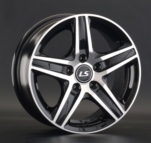 Диски LS wheels LS321 7 х 16 5*114,3 Et: 40 Dia: 73.1 черный полностью полированный