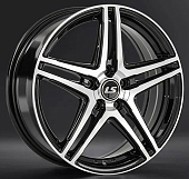 Диски LS wheels LS1382 6.5 х 17 4*100 Et: 43 Dia: 60.1 черный полностью полированный