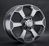 Диски LS wheels LS187 7.5 х 18 6*139,7 Et: 25 Dia: 106.1 серый с полировкой