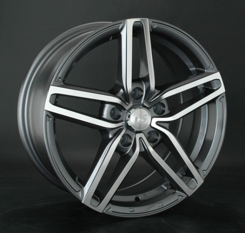 Диски LS wheels LS 765 7 х 16 5*108 Et: 35 Dia: 65.1 серый с полировкой