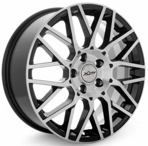 Диски X'trike X-131 7 х 17 5*114,3 Et: 40 Dia: 66.1 черный с проточкой глянцевый