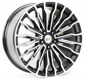 Диски RST R032 9 х 20 5*108 Et: 38.5 Dia: 63.3 черный с проточкой глянцевый
