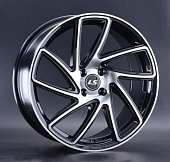 Диски LS wheels 1054 7.5 х 17 4*100 Et: 40 Dia: 60.1 черный полностью полированный