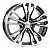 Диски RST R188 7 х 18 5*108 Et: 33 Dia: 60.1 черный с проточкой глянцевый