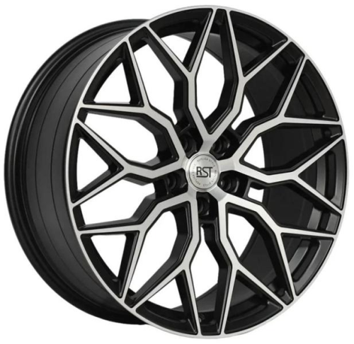 Диски RST R2104FF 9 х 21 5*114,3 Et: 40 Dia: 67.1 черный с проточкой матовый