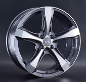 Диски LS wheels 1053 7.5 х 17 4*100 Et: 40 Dia: 60.1 серый с полировкой