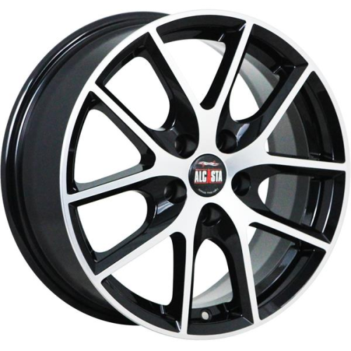 Диски ALCASTA M59 6.5 х 16 5*112 Et: 45 Dia: 57.1 черный полностью полированный