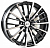 Диски RST R178 7 х 18 5*114,3 Et: 40 Dia: 66.5 черный с проточкой глянцевый