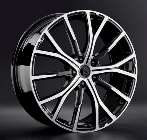 Диски LS Forged LSFG21 7.5 х 19 5*114,3 Et: 35 Dia: 60.1 черный полностью полированный