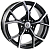Диски RST R086 6.5 х 16 5*108 Et: 40 Dia: 54.1 черный с проточкой глянцевый