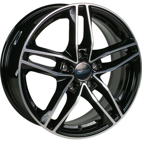 Диски AERO V2131 6.5 х 16 5*108 Et: 40 Dia: 54.1 черный с проточкой глянцевый